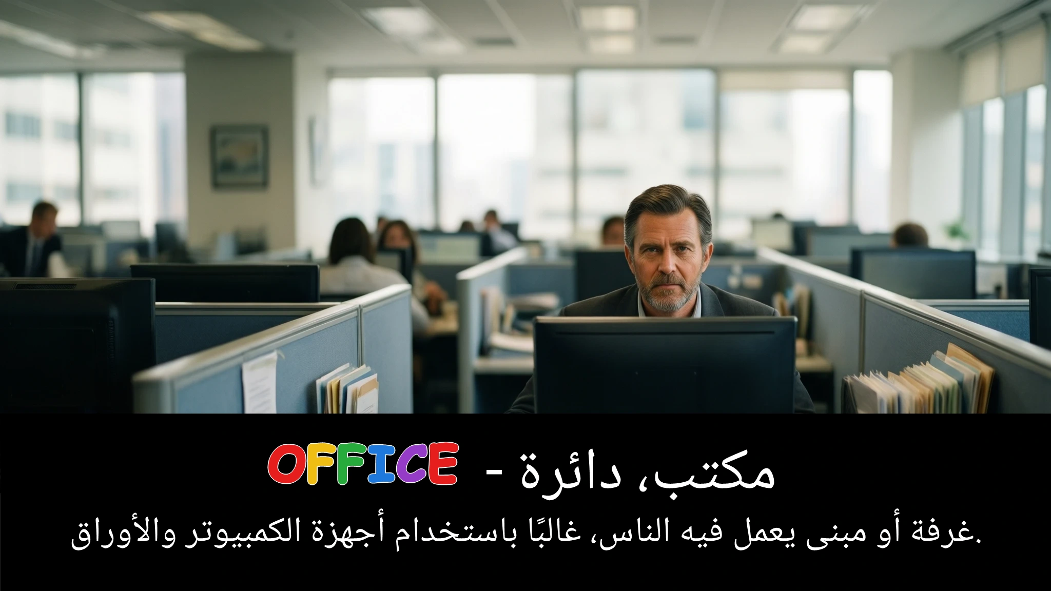 Arabic Illustration for office